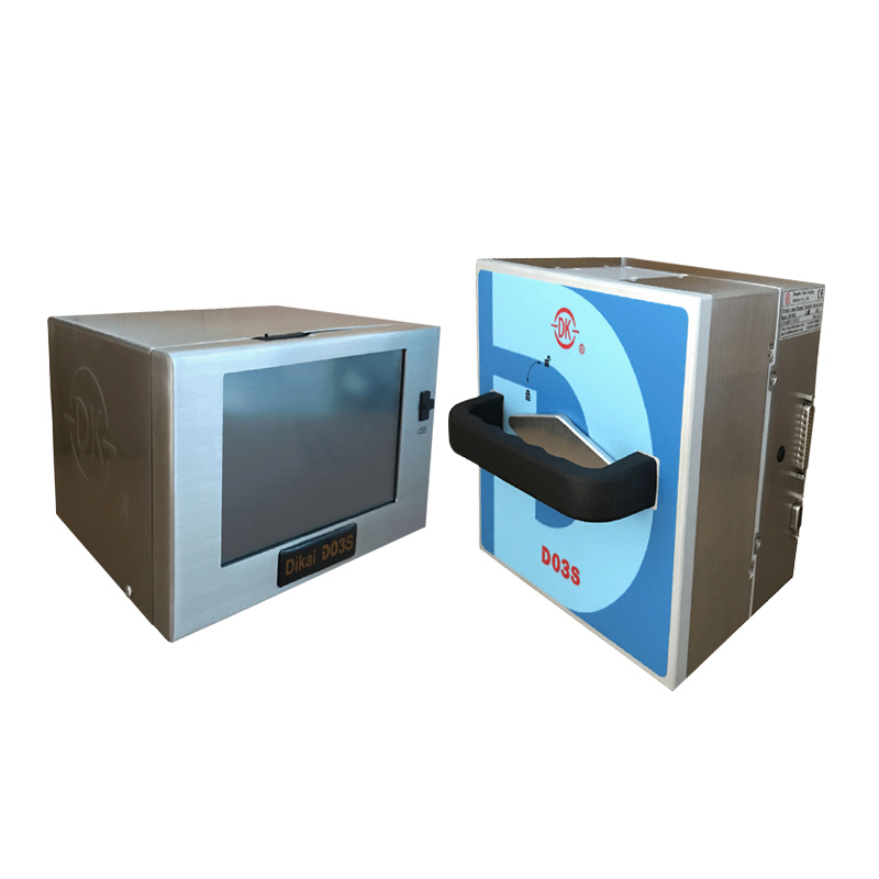 DIKAI D03S 32mm Thermal Transfer Overprinter met AC100-240V 50/60Hz Power en 6bar/90psi Air Supply voor 32x60mm/32x100mm Print Area