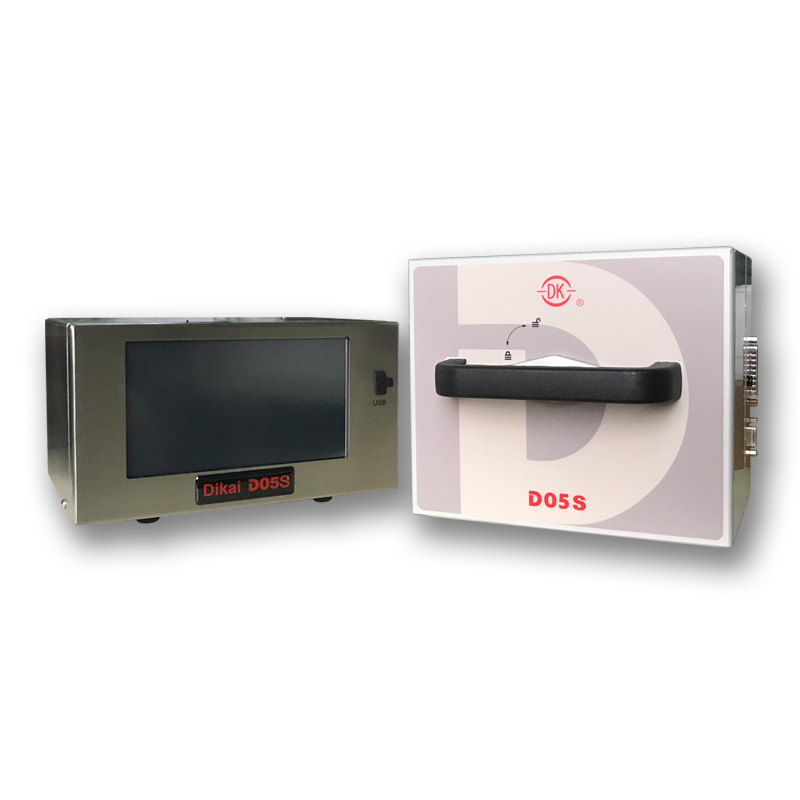 DIKAI D05S 53mm Thermische Transfer Overprinter met AC100-240V Voeding, 6 bar Luchttoevoer en 53x70mm Printoppervlak Slimme Codeermachine