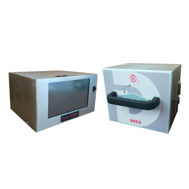 Dikai D05S Thermal Transfer Overprinter met 53mm*150mm Print Area 2-36 m/min Printing Speed en AC 220V/50Hz 110V/60Hz Power