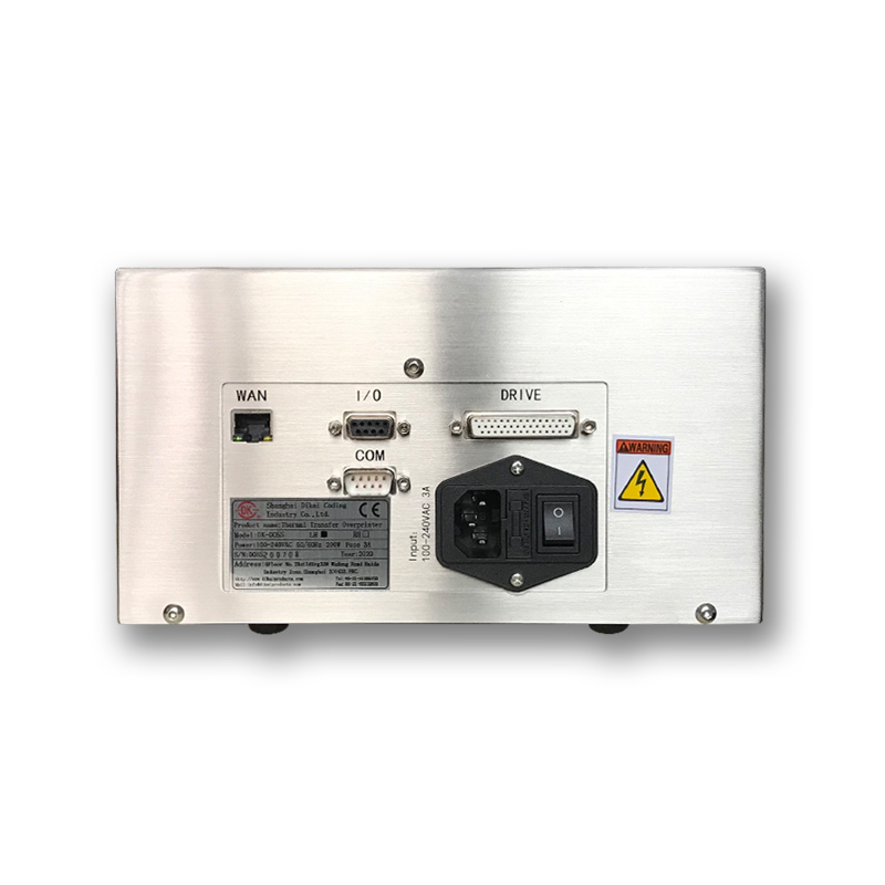 Dikai D05S Automatische Thermische Transfer Overprinter met 53mm Printkop en Lange Levensduur voor Datum- en Barcode Afdrukken